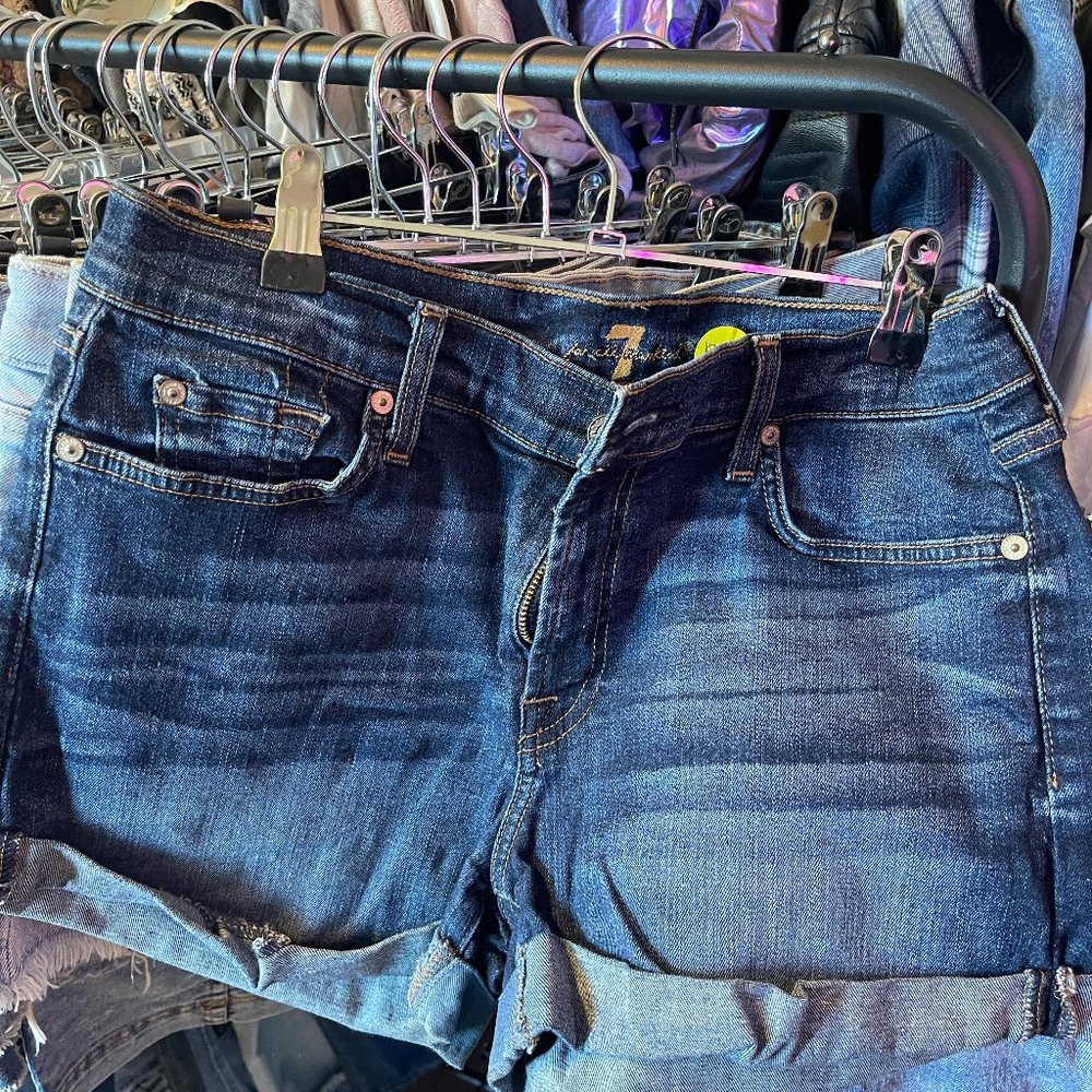7 for all Mankind Denim Shorts